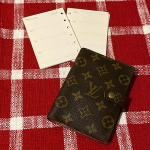 Authentic Louis Vuitton Small Ring Agenda Wallet
